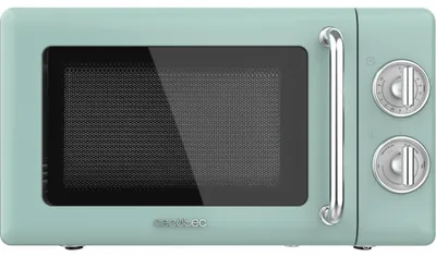 Imagen del producto de CECOTEC 01702 - Microondas 20l proclean 3010 retro green