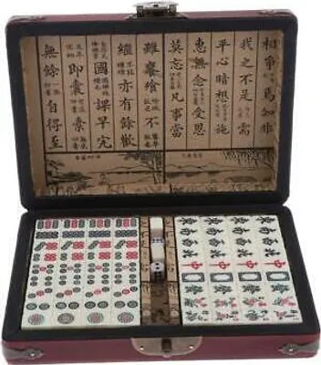 Obrázek produktu pro Společenská hra Mahjong Mah Jong se sadou kufříků