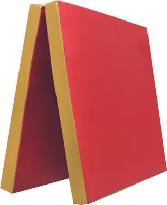 Produktbild von Grevinga® klappbare Turnmatte (RG 35) | 200 x 100 x 8 cm | ROT-GELB