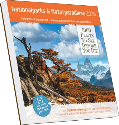 Produktbild von Nationalparks und Naturparadiese Postkartenkalender