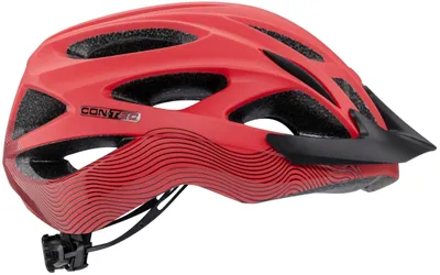 Obrázok produktu pre Prilba CONTEC "Laska" SB-balená, športová intenzívna červená / čierna zamatová, Gr. S/M (54-58 cm)