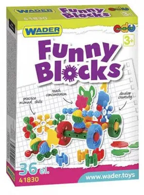 Zdjęcie produktu dla zabawne klocki Blocks 36 elementów