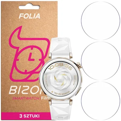 Produktbild von 3x Schutzfolie für den Bildschirm für Huawei Watch GT 5 Pro 42 mm, Bizon Watch HydroFlex