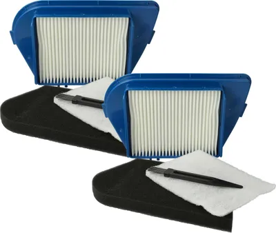 Produktbild von vhbw 8-tlg. Filter + Pinsel Set kompatibel mit Rowenta Compacteo Cyclonic, RO 3421014 Q0, RO 3423014 Q0, RO 3427014 Q0, RO 3443014 Q0 Staubsauger