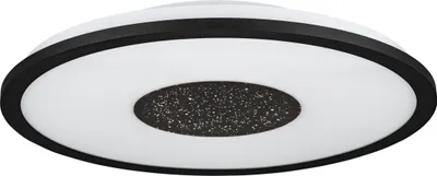 Produktbild von Eglo 900558 MARMORATA LED Deckenleuchte 18W, 9W Ø450mm Schwarz Weiss warmweiss