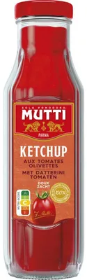 Produktbild von Mutti Ketchup mit Datterini Tomaten, 300 g – Feiner Tomatenketchup ohne Zusätze