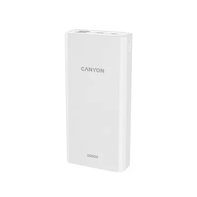 Obrázek produktu pro Canyon PB-2001, 20000 mAh, Lithium-polymerová (LiPo), Bílá