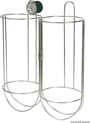 Immagine prodotto di Cesto per paracolpi in acciaio inox, 215 mm, Osculati 33.208.03