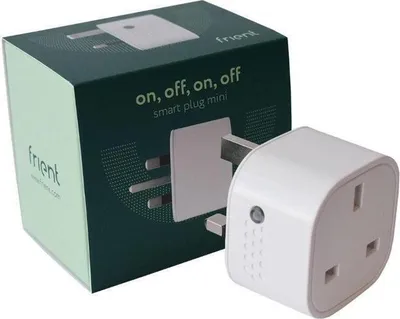 Produktbild von Zigbee Smart Plug Mini UK mit Energieüberwachung – kompakt