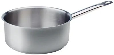 Productafbeelding van Agnelli COIX3107E20 pan van roestvrij staal 18/10. Lage braadpan met handvat. 20 stuks