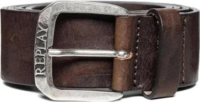 Zdjęcie produktu dla Pasek skórzany REPLAY Vintage Leather Belt W110 Fade Tobacco brown