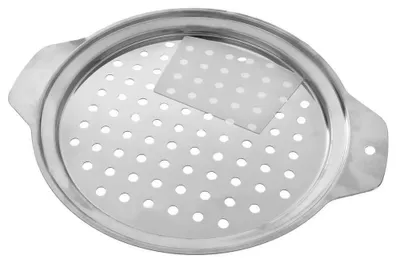 Zdjęcie produktu dla Maszyna do pierogów - forma do pierogów - 27 cm - stal - srebrna