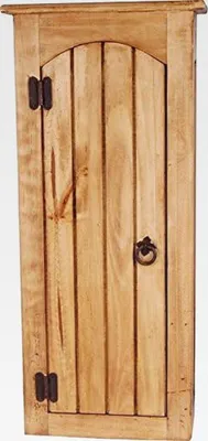 Produktbild von Hängeschrank Mexico Möbel 35x78x20 cm Landhausstil Massivholz Pinie Honig