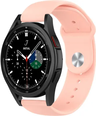 Produktbild von Strap-it Samsung Galaxy Watch 4 Classic 46mm Sportarmband (Rosa)