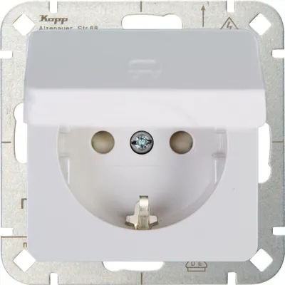 Image de KOPP HK02 Contact de protection 914913005 Prise de courant avec protection contre les contacts accidentels