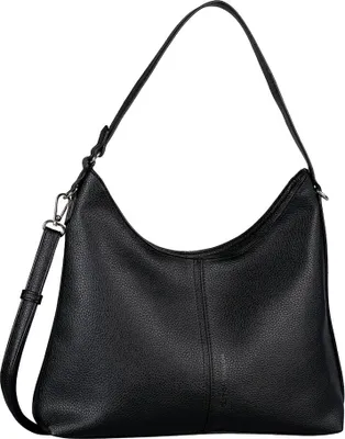 Produktbild von Tom Tailor Schultertaschen Jema, Hobo Bag M, black, Schwarz