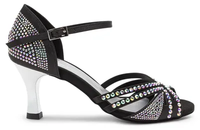 Produktbild von Dancing Queens Sparkle Shine Tanzschuhe Satin - Absatz 7.0 cm flare