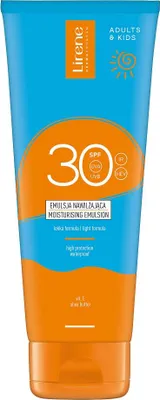 Produktbild von Lirene Hydratisierende Sonnenemulsion SPF30, 200 ml