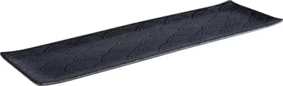 Obrázok produktu pre APS Dark Wave GN-Tablett, Höhe: 20 mm, Länge: 530 mm, Breite: 162 mm, GN 2/4