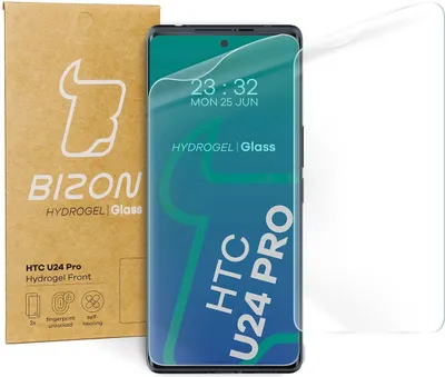 Produktbild von Bizon Glass Hydrogel Front HTC U24 Pro [2 PACK]