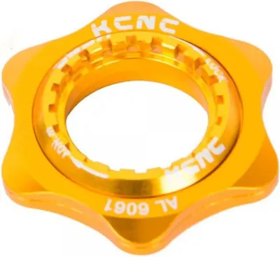 Obrázek produktu pro Kcnc Cl Al6061 adaptér brzdového kotouče pro jízdní kolo žlutý žlutý jedna velikost