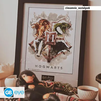 Immagine prodotto di Poster incorniciato di Harry Potter - Acquerello di Bradavice
