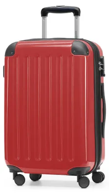 Immagine prodotto di HAUPTSTADTKOFFER - Alex - Handgepäck Koffer für jede Airline, 4 Rollen, 15% mehr Volumen , 55 cm, max. 42 Liter,Rot