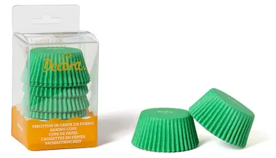Image de Paniers à muffins verts 75pcs 5x3,2cm