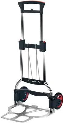 Produktbild von Transportkarre klappbar Edelstahl Aluminium Hhe 1130 mm Schaufellnge 410 mm Schaufelbreite 490 mm