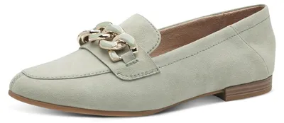 Produktbild von s.Oliver Damen Slipper aus Leder Elegant, Grün (Sage), 40 EU