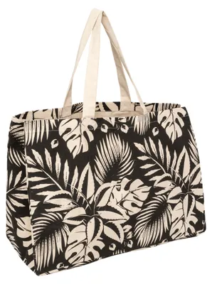 Zdjęcie produktu dla Torba shopper, bawełniana z nadrukiem, 50 x 24 x 35 cm