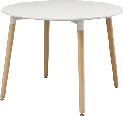 Obrázok produktu pre Jedálenský stôl priemer 100 UNO biely