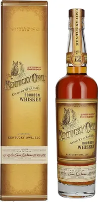 Produktbild von Kentucky Owl Kentucky Straight BOURBON Whiskey Batch No. 12 57,9% Vol. 0,7l in Geschenkbox