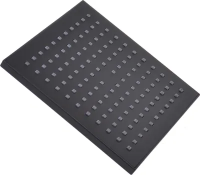Zdjęcie produktu dla Aqbau® głowica prysznicowa Rainshower głowica prysznicowa Rainshower czarna (kątowa)