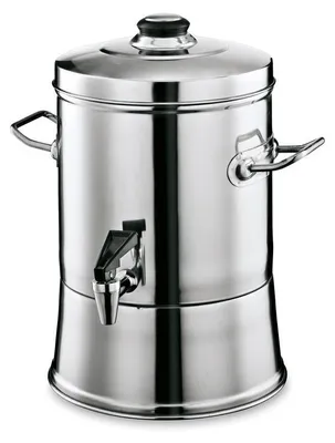 Produktbild von 2x Getränkebehälter 6 L, Chromnickelstahl, silber