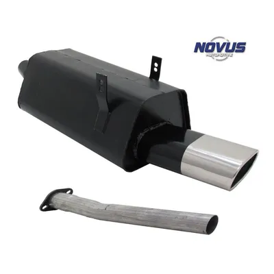 Produktbild von Novus Sportauspuff für BMW 3er E36 320 / 323 135x75mm Endschalldämpfer mit ABE