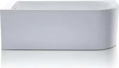 Produktbild von Eckbadewanne links 170 x 75 x 58 cm Acryl Weiß 240 L ANIKA