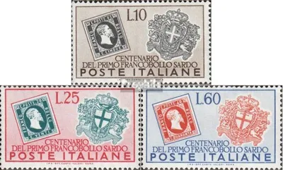Produktbild von Briefmarken Italien 1951 Mi 845-847 (kompl.Ausg.) postfrisch F.P. Michetti