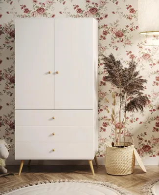 Zdjęcie produktu dla Szafa LEBEL z szufladami 3SZ 100cm biała mat