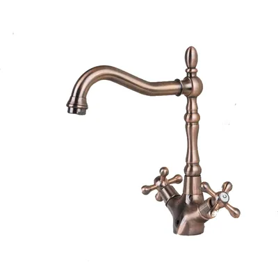Immagine prodotto di Rubinetto da cucina retrò in rame ottone PALES LAUFERI