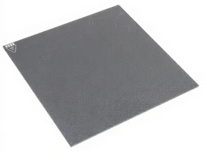 Glasbauplatte 350x350x4mm gehärtet mit Beschichtung