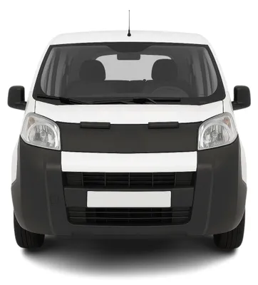 Produktbild von Haubenbra Steinschlagschutz Bonnet Bra für Citroen Nemo 2008-2016 Schwarz Halb
