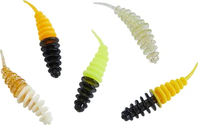 Produktbild von Balzer Trout Collector Forellenwürmer - 10 Forellenköder, Farbe/Aroma/Länge/Gewicht:Mix 2/ Fisch/ 5cm/ 1g