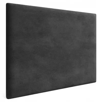 Zdjęcie produktu dla Panele Ścienne Tapicerowane Wezgłowie Łóżka Grafit Welur 70X30