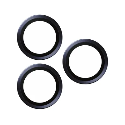 Produktbild von PanzerGlass Hoops Blau Titanium Kameraschutz iPhone 15 Pro | 15 Pro Max