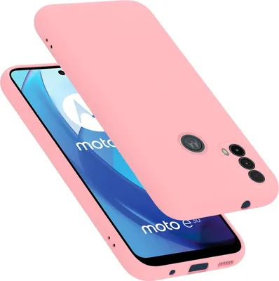 Obrázok produktu pre Cadorabo Ochranné puzdro pre Motorola MOTO E20 / E30 / E40 v ružovej farbe Puzdro na mobilný telefón Kryt TPU Etui
