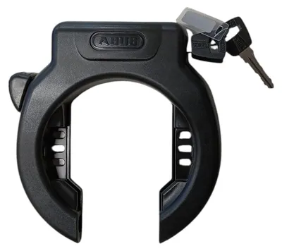 Immagine prodotto di Lucchetto da telaio ABUS PRO AMPARO 4750SL R OE - Lucchetto per bicicletta da montare sul telaio della bicicletta - La chiave non può essere rimossa quando il lucchetto è aperto - 8,5 mm - Livello di sicurezza ABUS 9 - Nero