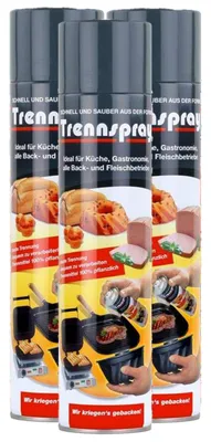 Three cans of cooking spray are shown side-by-side against a white background.