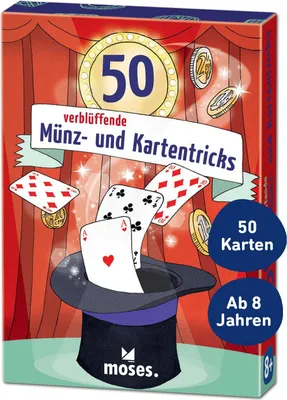 Produktbild von 50 verblüffende Münz- und Kartentricks