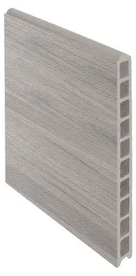 Produktbild von Ligna Gard Musterstück WPC Zaun XL Baltrum Co-extrudiert Kristallgrau 20 cm